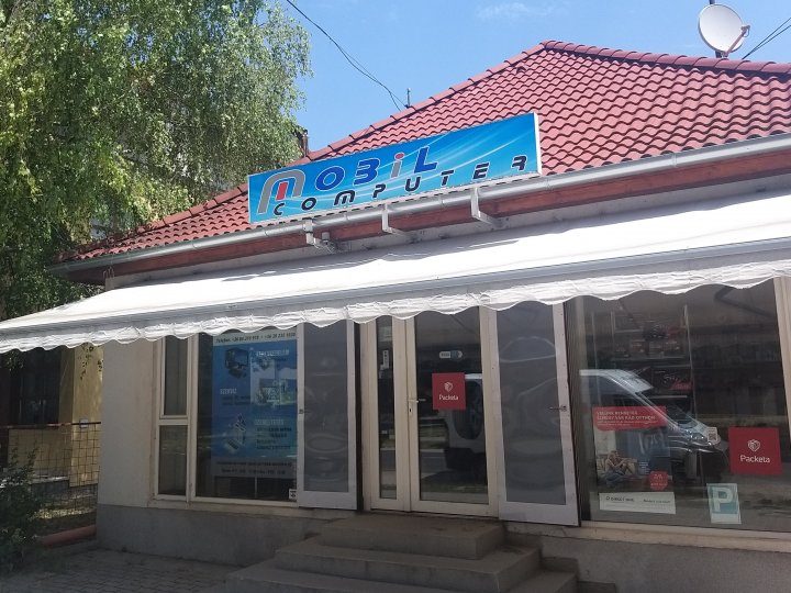 A Mobil Computer üzlete Siófokon, a Dózsa György utcában